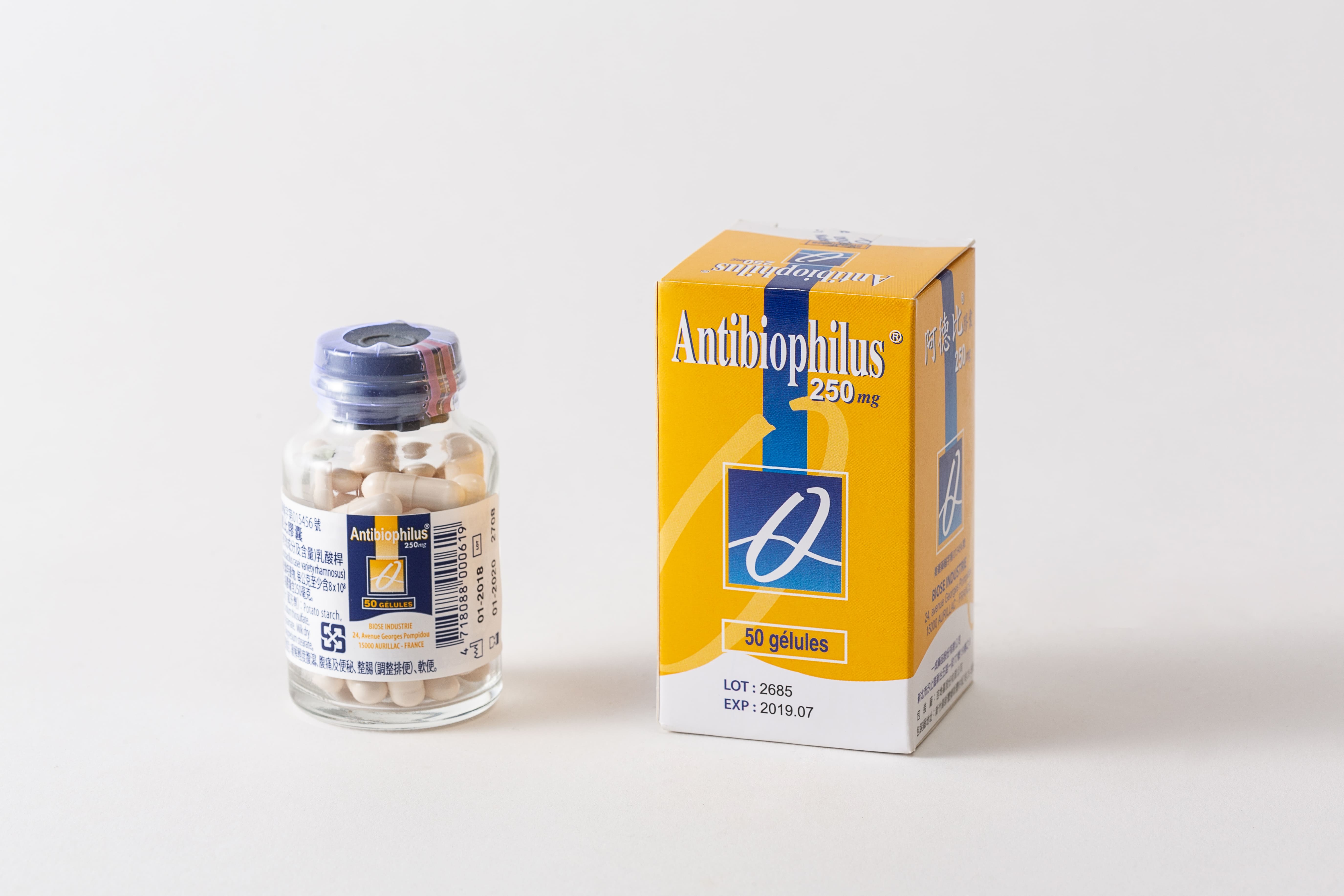 Antibiophilus capsules